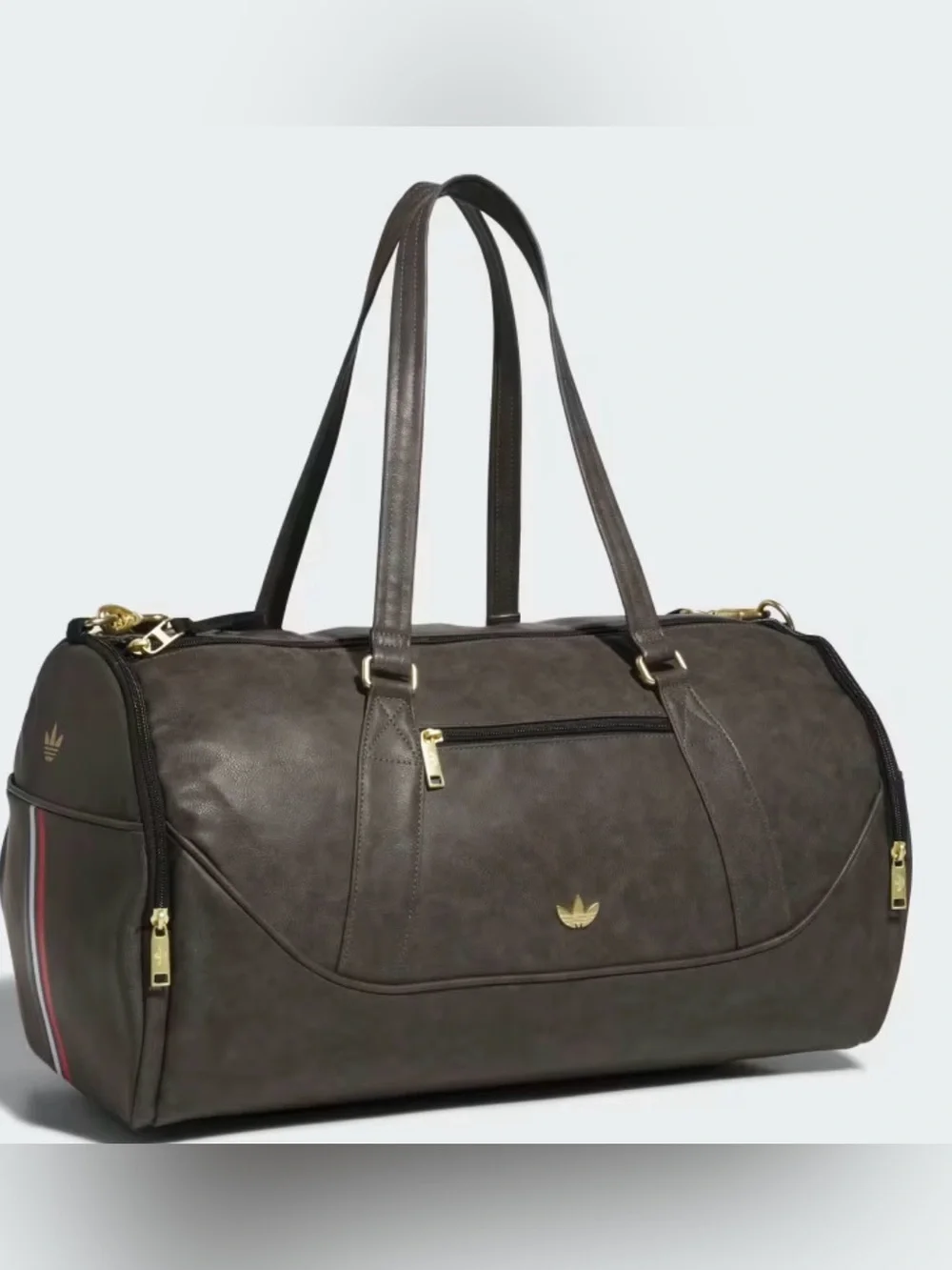 ADIDAS LEATHER MEXICO AIRLINER DUFFEL BAG